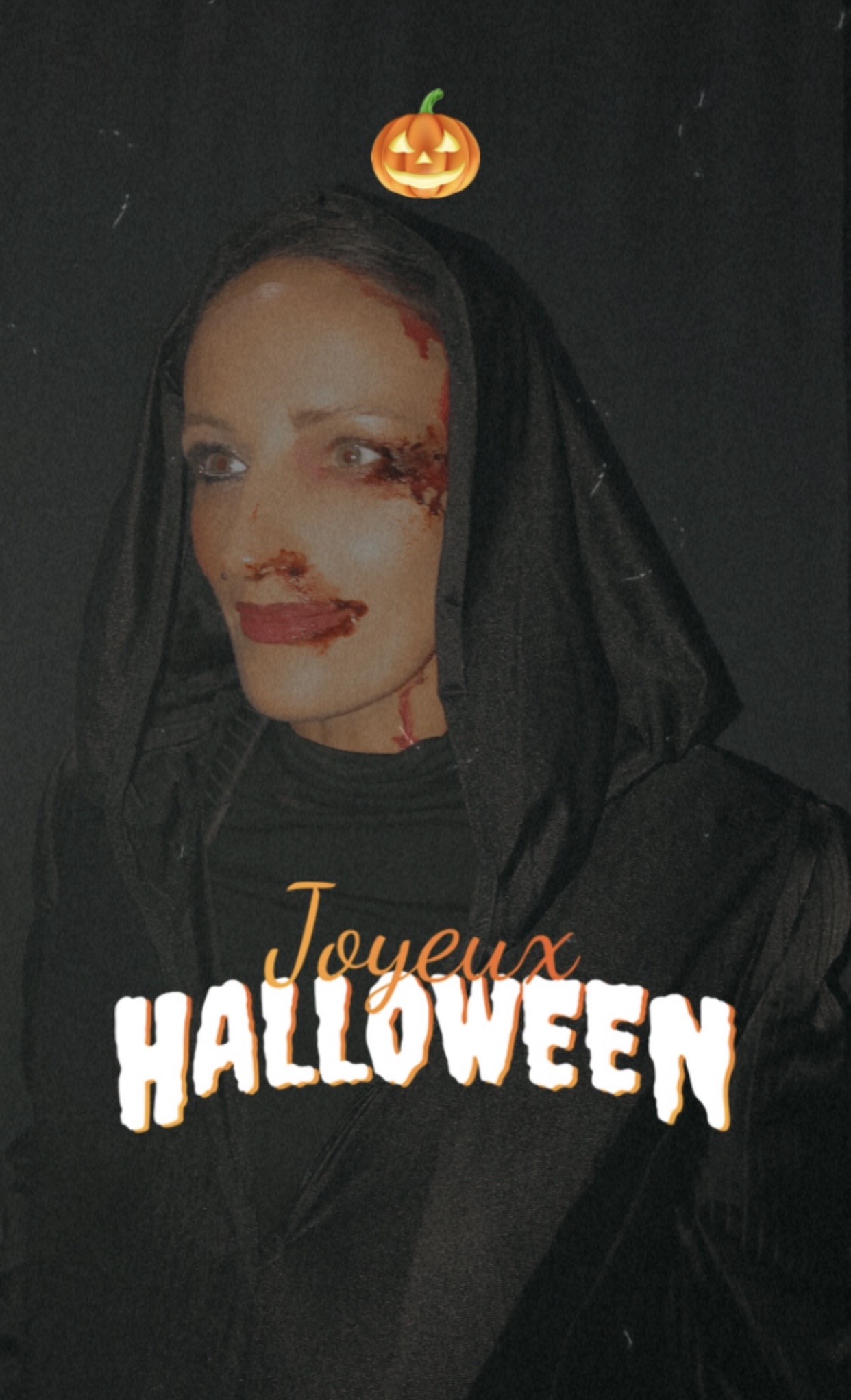 Maquillage artistique d'Halloween, effets de blessures